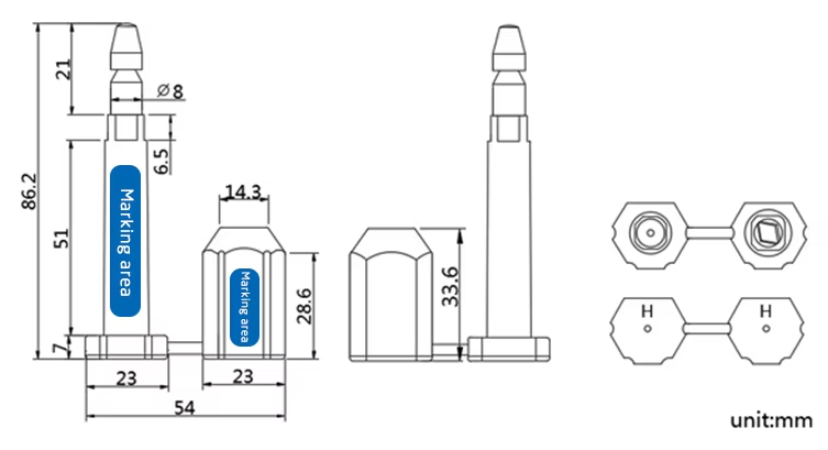 Bolt Container Seal